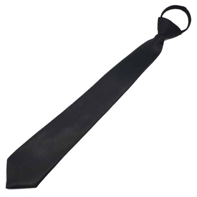 Mens And Ladies Small Zipper Tie Arrow Shaped Short Narrow Tie, Style: Mens