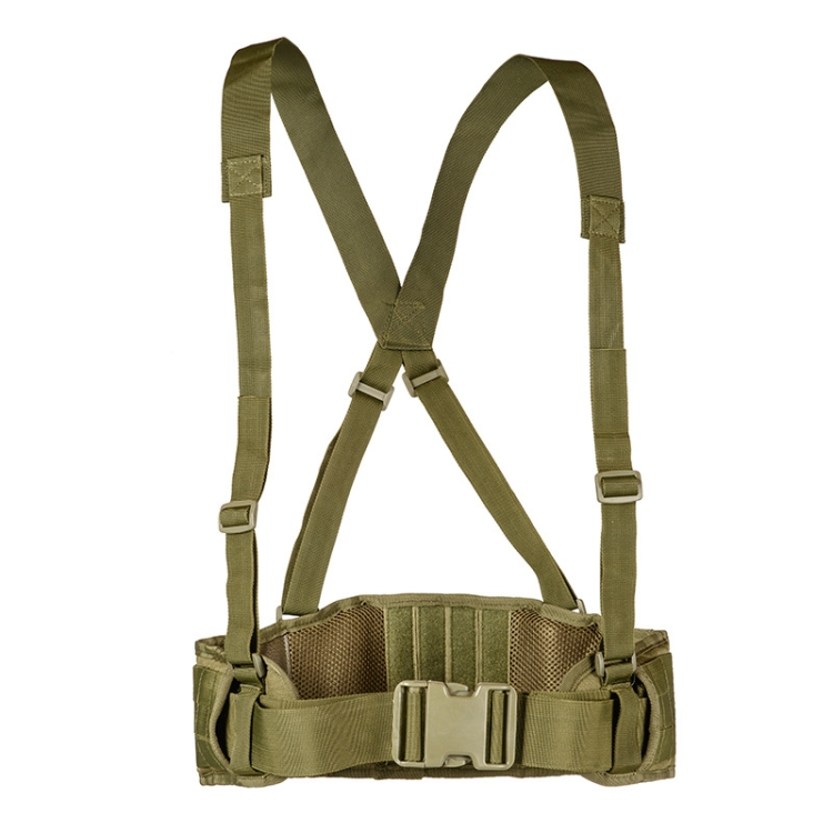 Outdoor Training Multifunctional Portable Waistband, Color: Green(100-135 cm)