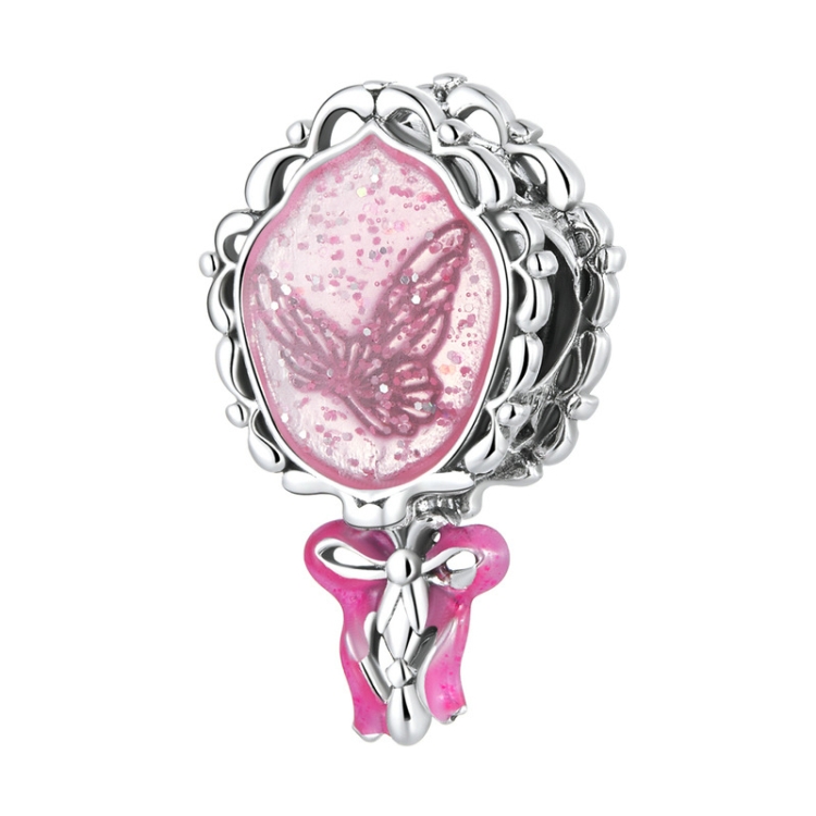 SCC2205 Magic Mirror DIY Bracelet Pearl Pink Retro Fantasy Pendant Jewelry Accessories