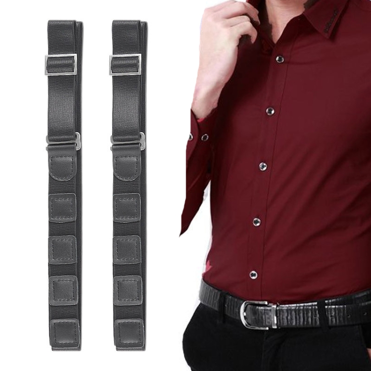 Shirt Fixed Anti -slip Anti -wiring Fixed Hidden Belt, Style: Leather Model