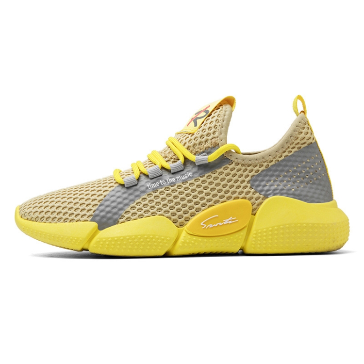 Spring Breathable Running Shoes Couple Models Student Casual Shoes Flying Woven Sports Shoes - Miniatura 2