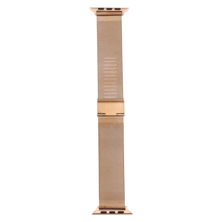 Stainless Steel Watch Band for Apple Watch Series 3 & 2 & 1 38mm(Rose Gold)