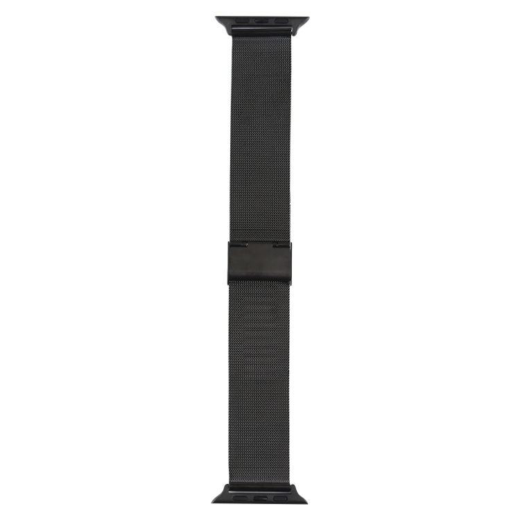Stainless Steel Watch Band for Apple Watch Series 3 & 2 & 1 42mm(Black)
