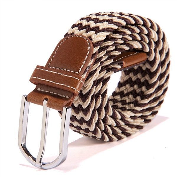 Stretch Canvas Woven Waistband for Men / Women, Length:105cm(No.13 Color)