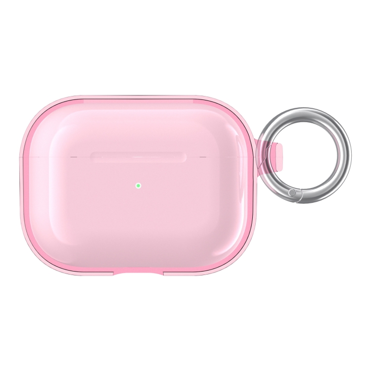 Terminator Earphone Protective Case with Hook For AirPods Pro(Pink)